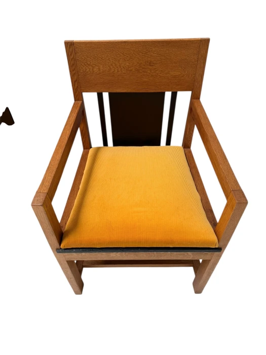 Two Art Deco Modernist High Back Armchairs by Cor Alons, 1927